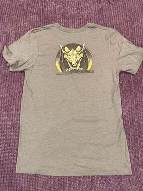 Vintage 2018 Dragon Con Atlanta GA Graphic T-Shirt Heather Gray